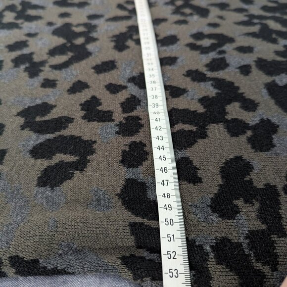 Anthropologie Leopard Women's Hooded Sweater - Size L - Picture 7 of 11